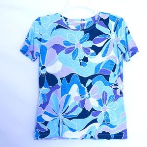 JM Collection Short Sleeve Petite Size Top